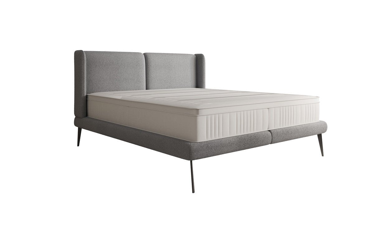 Upholstered bed Avendra in Bouclé