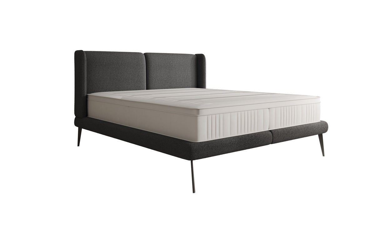 Upholstered bed Avendra in Bouclé
