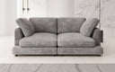 Designer 2 Seater Sofa Thalessa in Corduroy