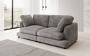 Designer 2 Seater Sofa Thalessa in Corduroy