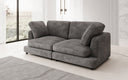 Designer 2 Seater Sofa Thalessa in Corduroy