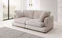 Designer 2 Seater Sofa Thalessa in Corduroy