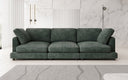 Designer 3-Seater Sofa Thalessa in Corduroy