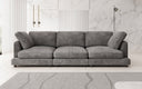 Designer 3-Seater Sofa Thalessa in Corduroy