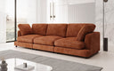 Designer 3-Seater Sofa Thalessa in Corduroy