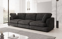 Designer 3-Seater Sofa Thalessa in Corduroy