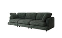 Designer 3-Seater Sofa Thalessa in Corduroy