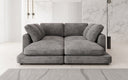 Designer lounge sofa Thalessa in Corduroy
