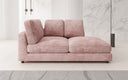 Designer chaise longue/sofa Thalessa in Corduroy
