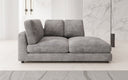 Designer chaise longue/sofa Thalessa in Corduroy