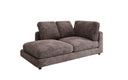 Designer chaise longue/sofa Thalessa in Corduroy