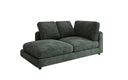 Designer chaise longue/sofa Thalessa in Corduroy