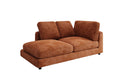 Designer chaise longue/sofa Thalessa in Corduroy