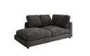 Designer chaise longue/sofa Thalessa in Corduroy