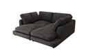 Designer lounge sofa Thalessa in Corduroy