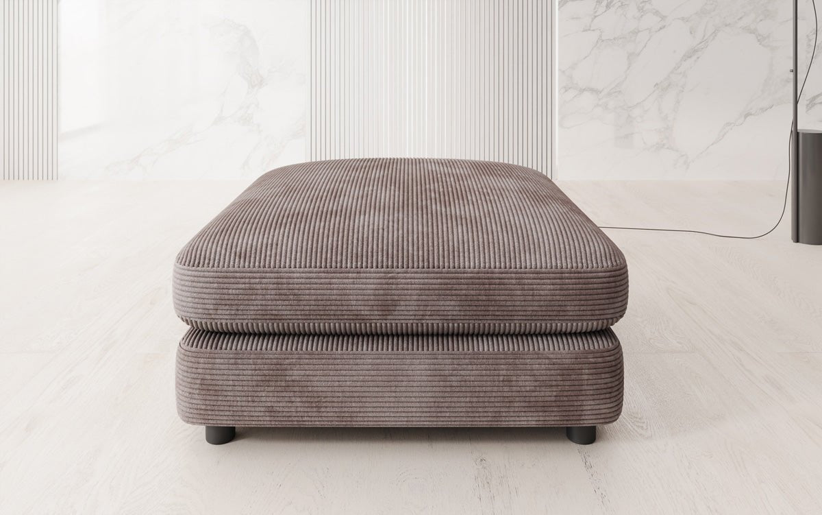 Side stool Thalessa in Corduroy 90x90cm
