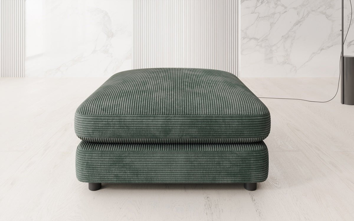 Side stool Thalessa in Corduroy 90x90cm