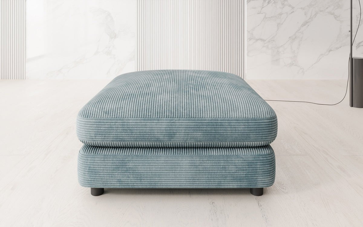 Side stool Thalessa in Corduroy 90x90cm