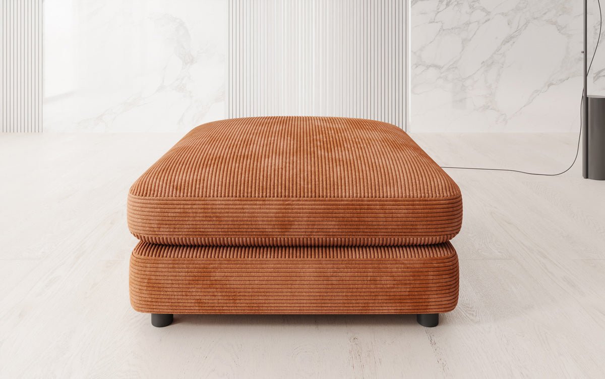 Side stool Thalessa in Corduroy 90x90cm