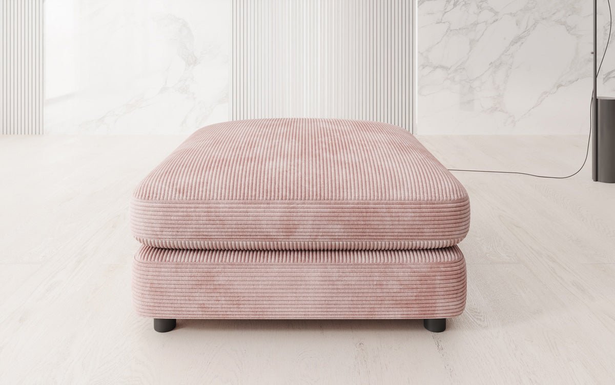 Side stool Thalessa in Corduroy 90x90cm