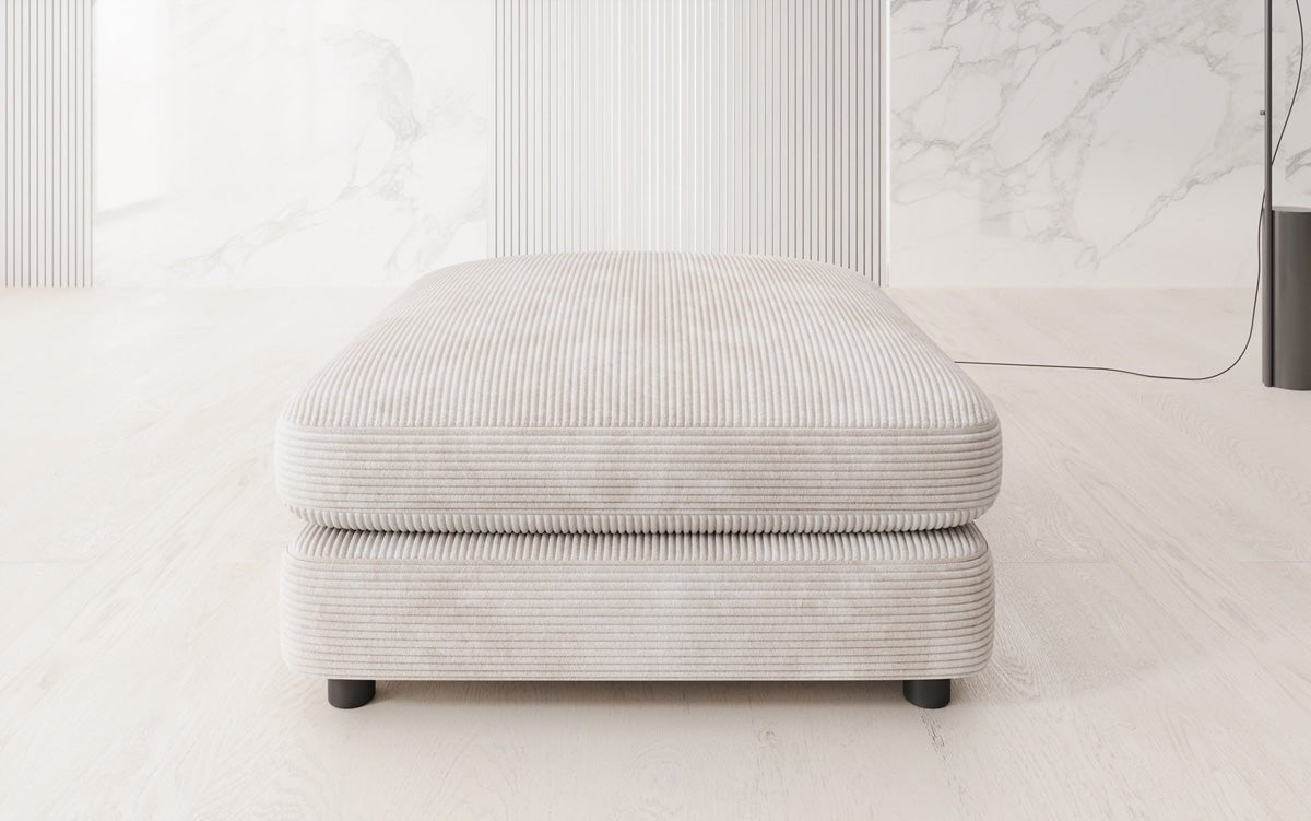 Side stool Thalessa in Corduroy 90x90cm
