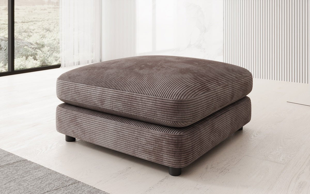 Side stool Thalessa in Corduroy 90x90cm