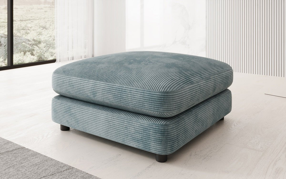 Side stool Thalessa in Corduroy 90x90cm