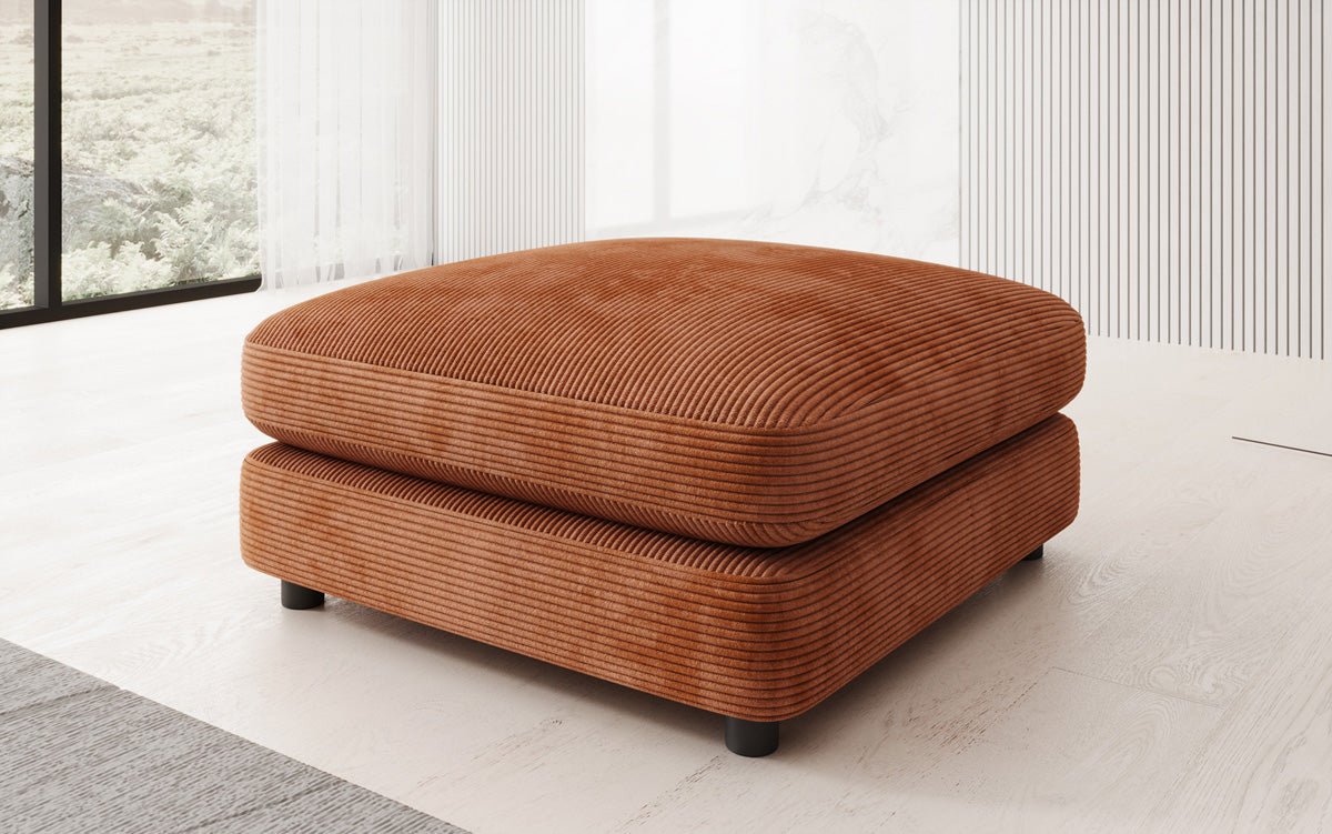 Side stool Thalessa in Corduroy 90x90cm