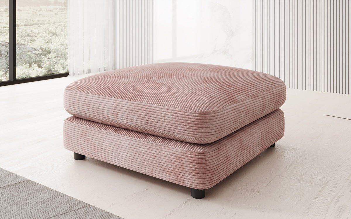 Side stool Thalessa in Corduroy 90x90cm