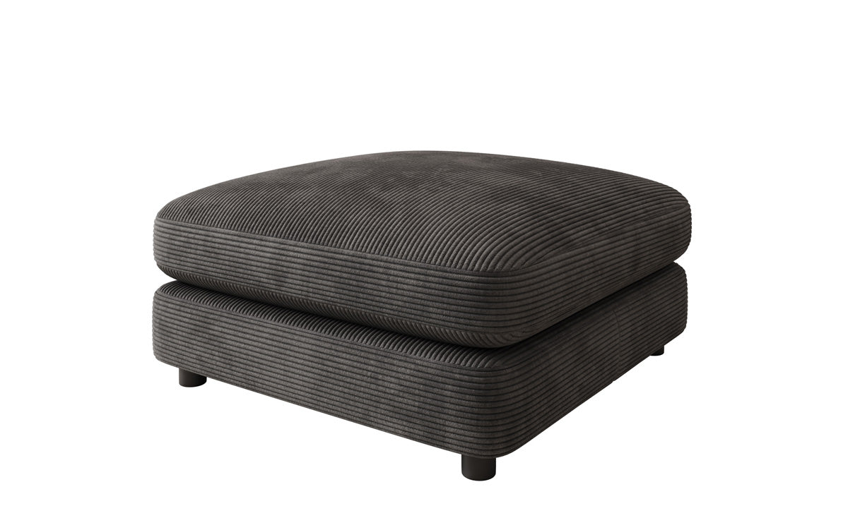 Side stool Thalessa in Corduroy 90x90cm