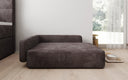 Hundebett BelloCouch 80 × 100 cm in Cord