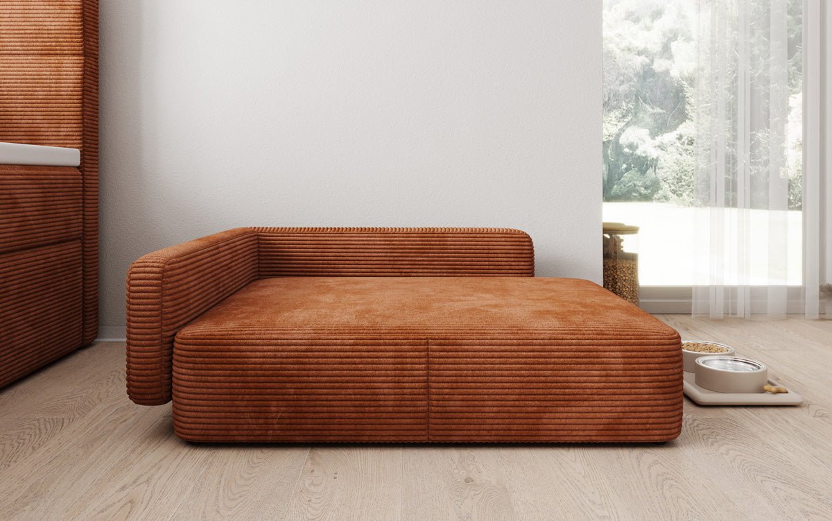 Dog bed BelloCouch 80 × 100 cm in Corduroy