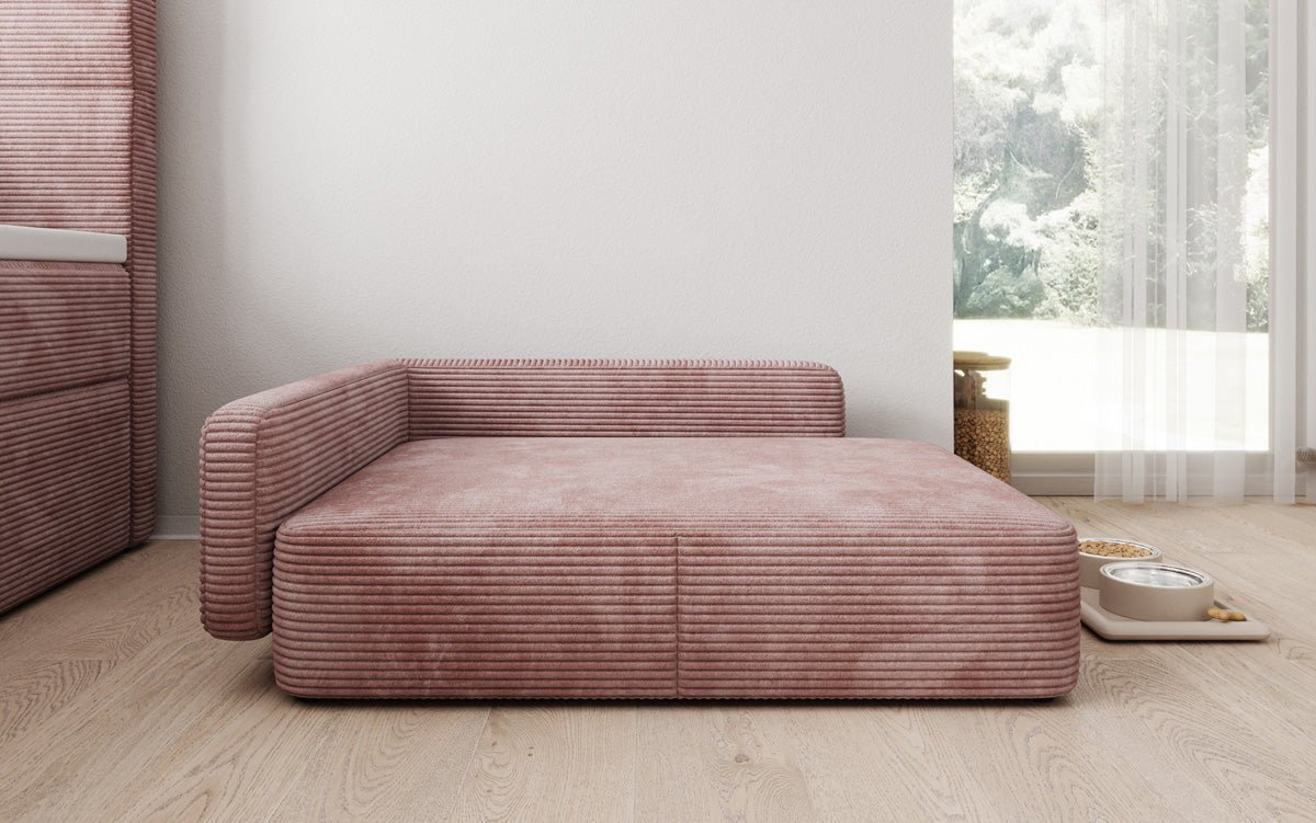 Dog bed BelloCouch 80 × 100 cm in Corduroy