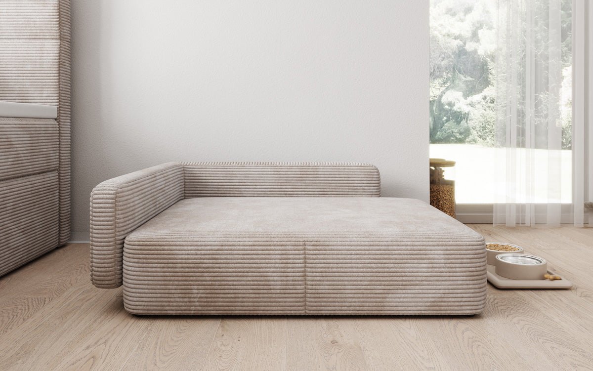 Dog bed BelloCouch 80 × 100 cm in Corduroy