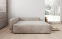 Hundebett BelloCouch 80 × 100 cm in Cord