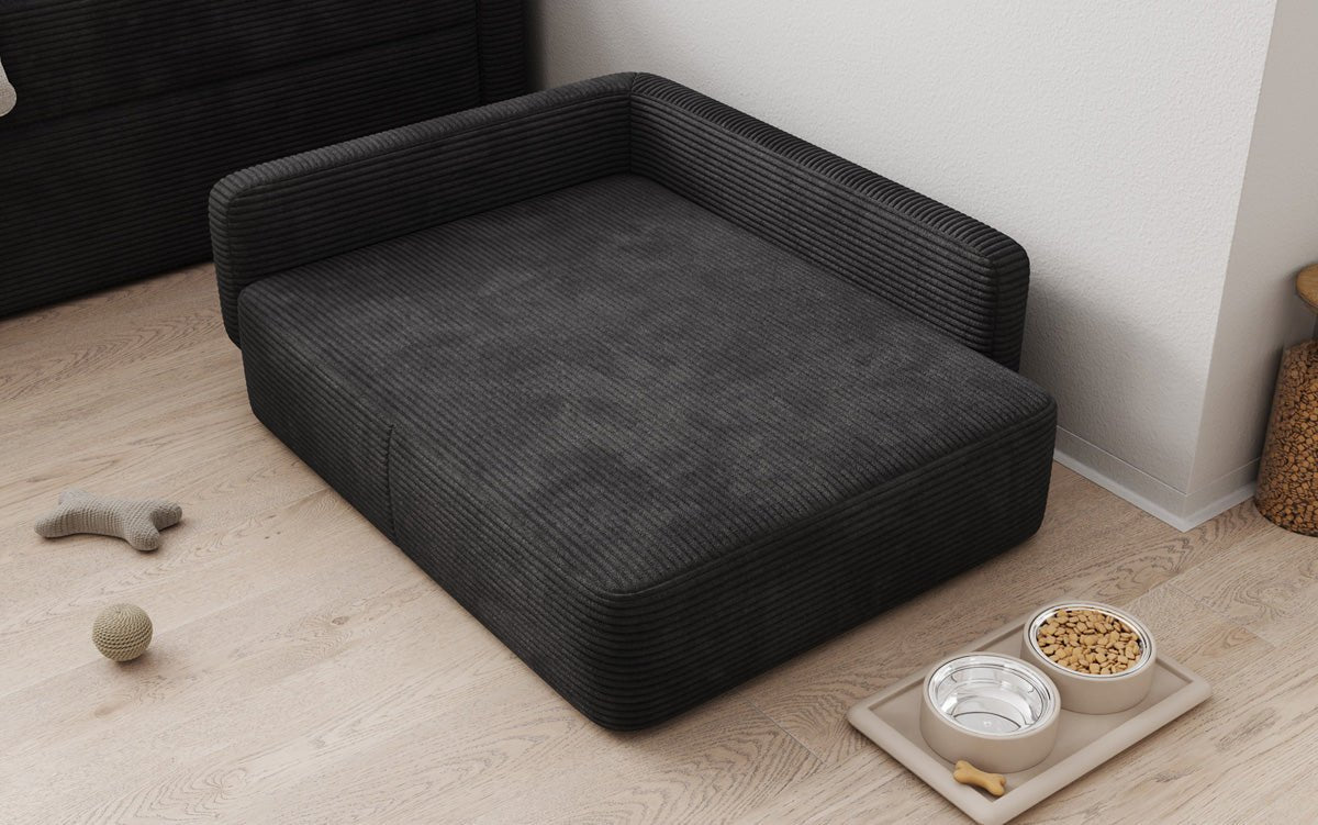 Dog bed BelloCouch 80 × 100 cm in Corduroy