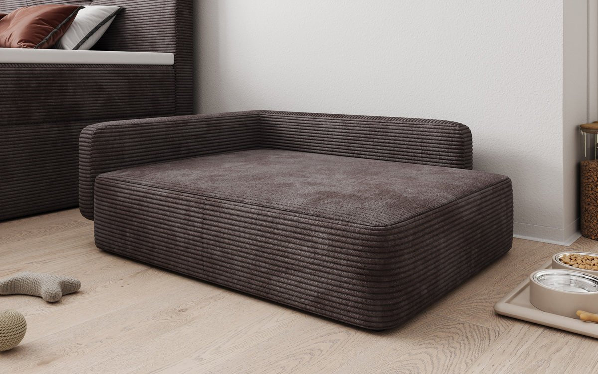 Dog bed BelloCouch 80 × 100 cm in Corduroy