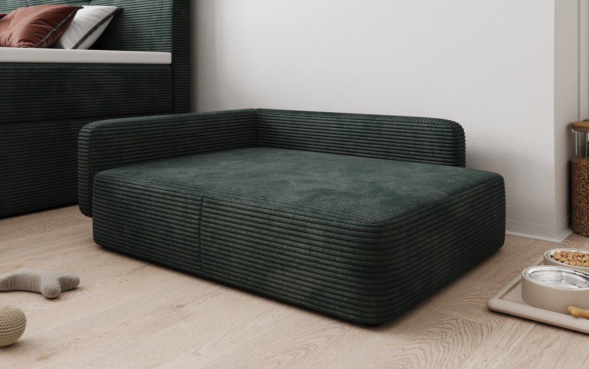 Dog bed BelloCouch 80 × 100 cm in Corduroy