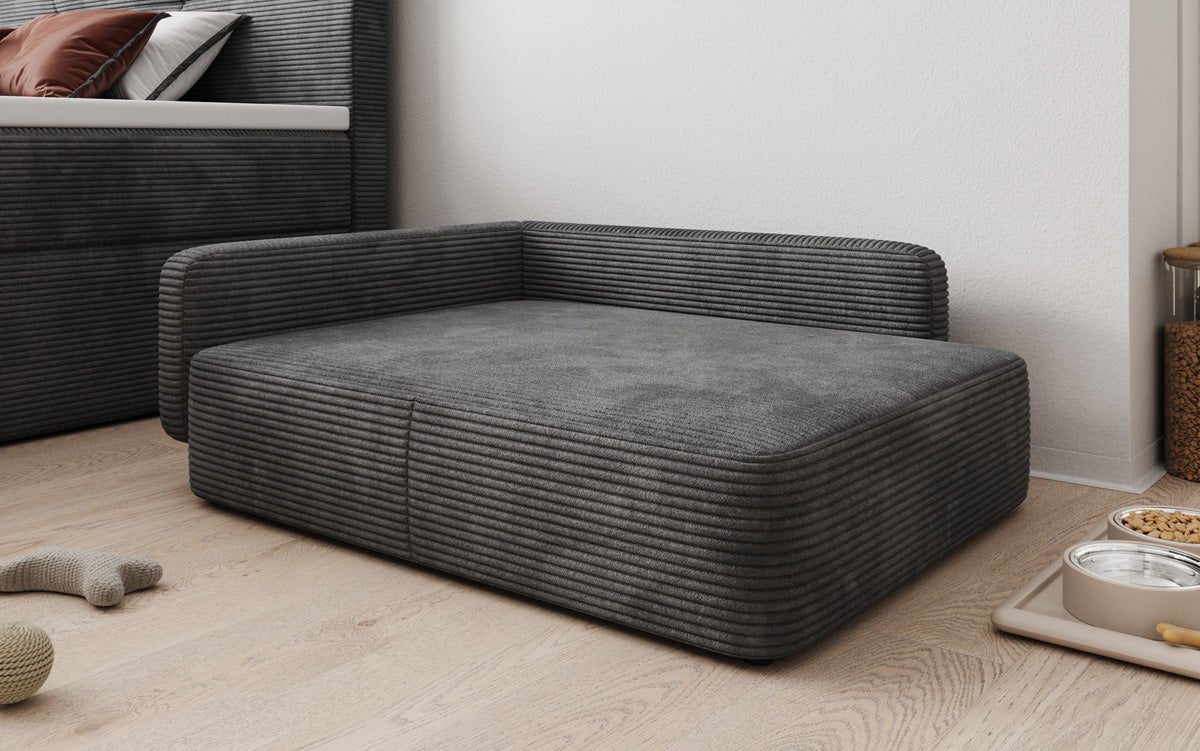Dog bed BelloCouch 80 × 100 cm in Corduroy