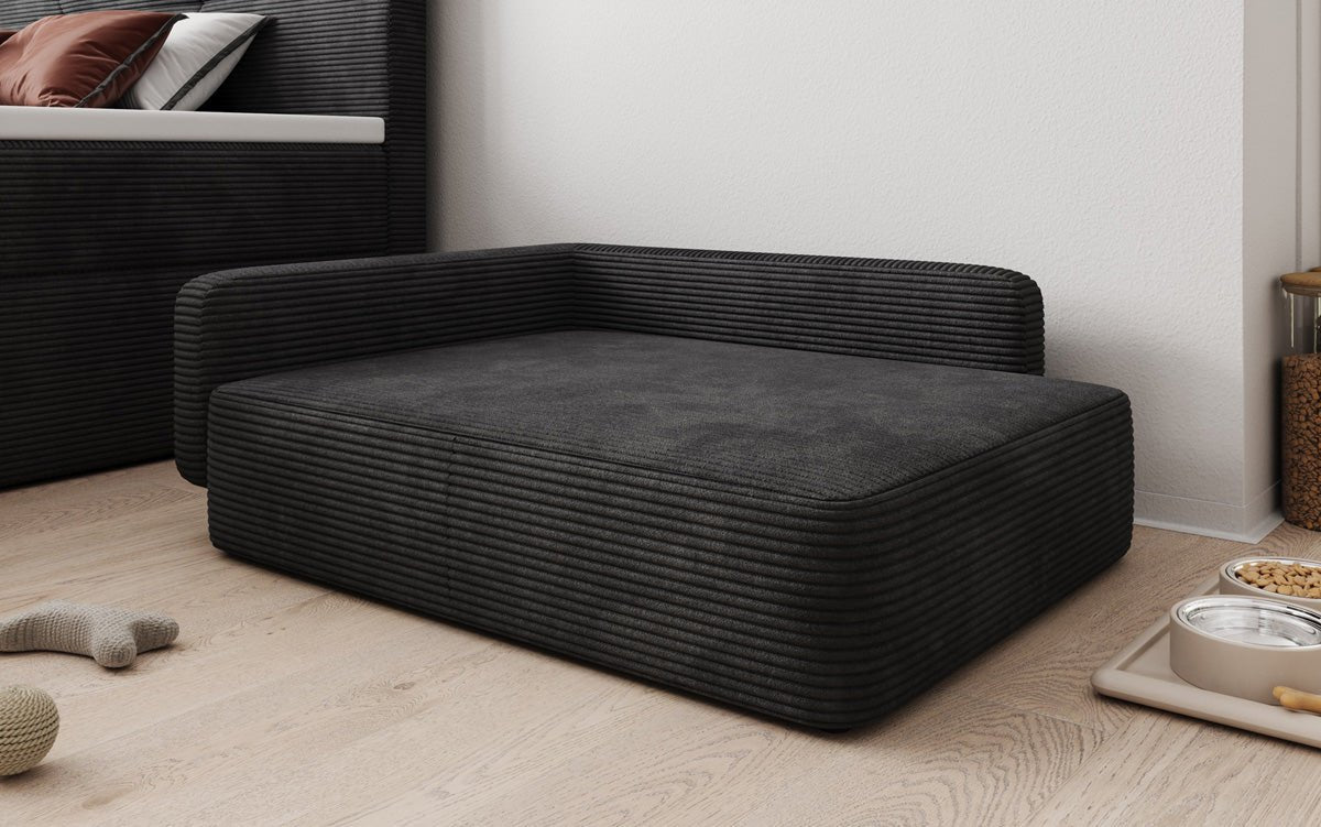 Dog bed BelloCouch 80 × 100 cm in Corduroy