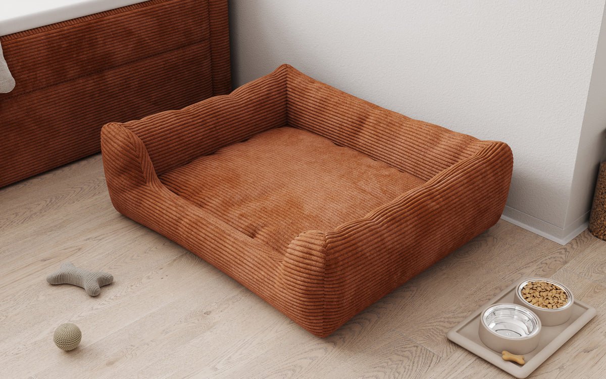 Dog bed Cosmo 120 × 80 cm in Corduroy