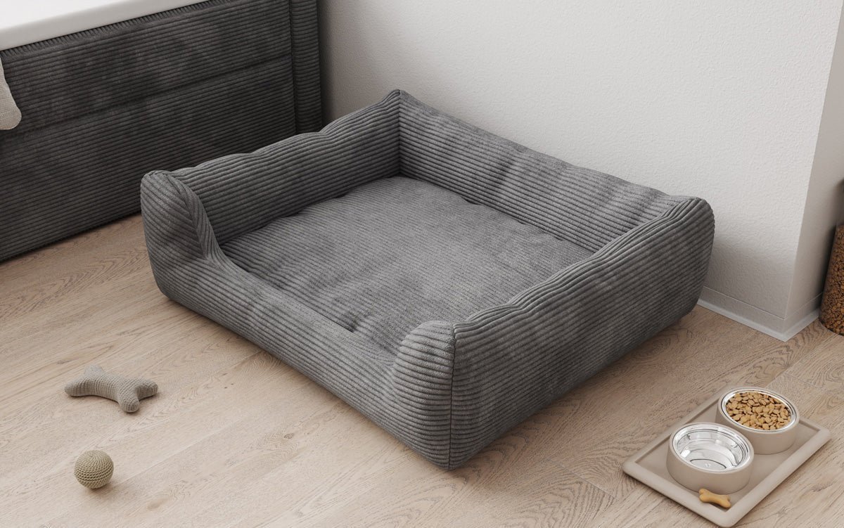 Dog bed Cosmo 120 × 80 cm in Corduroy