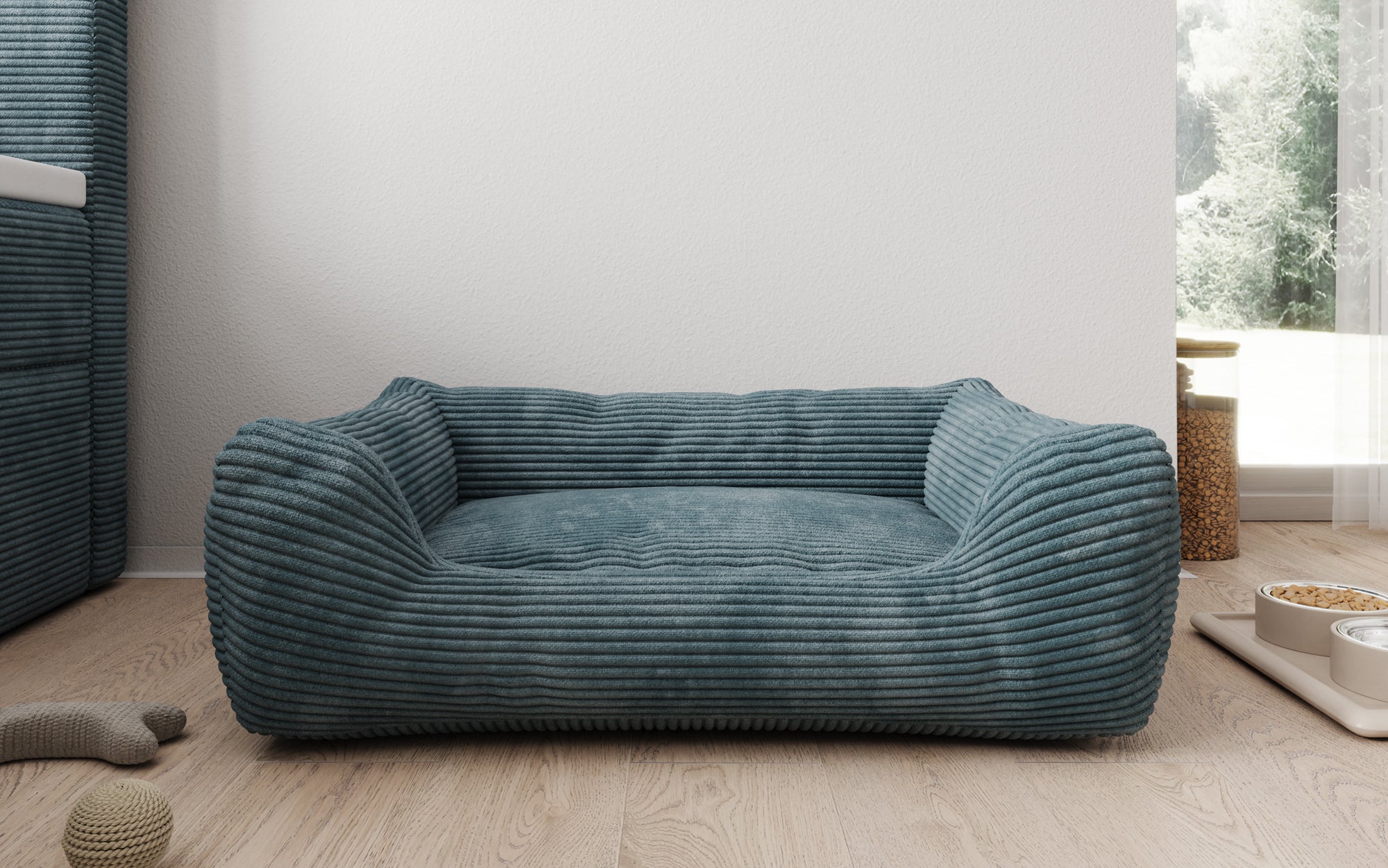 Dog bed Cosmo 60 × 80 cm in Corduroy