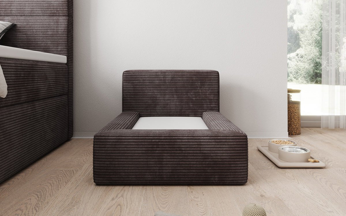 Dog bed LupoLounge 80 × 60 cm in Corduroy