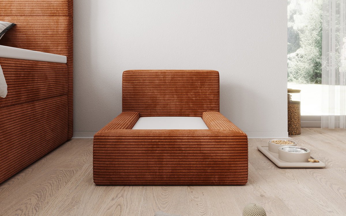 Dog bed LupoLounge 80 × 60 cm in Corduroy