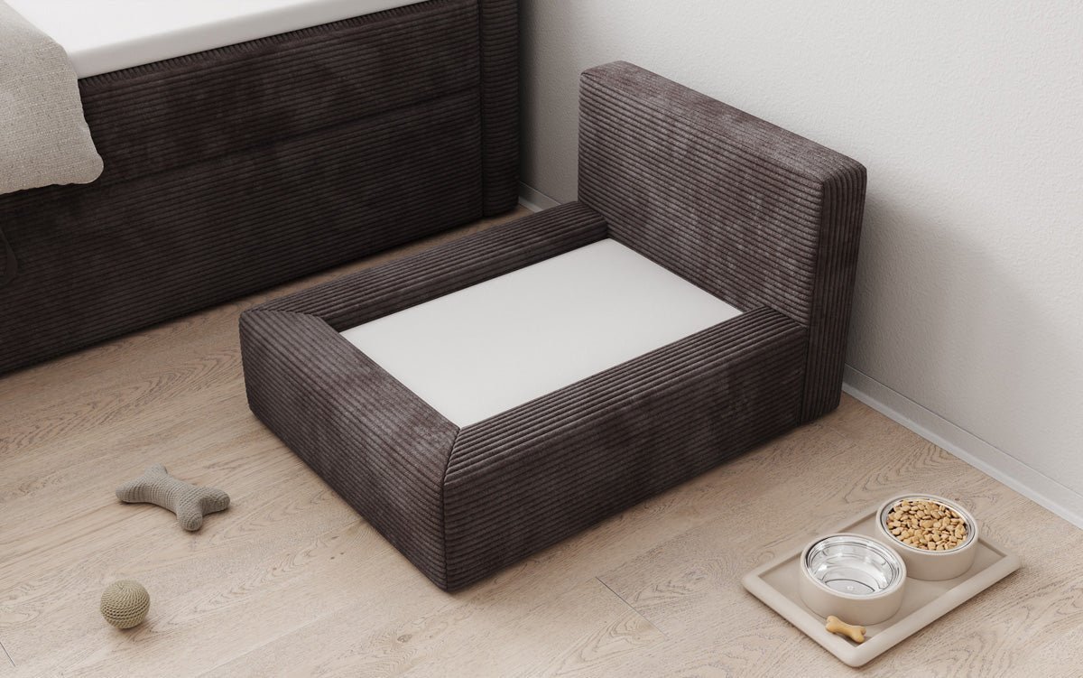 Dog bed LupoLounge 80 × 60 cm in Corduroy