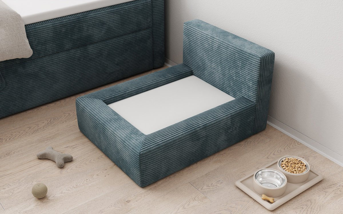 Dog bed LupoLounge 80 × 60 cm in Corduroy