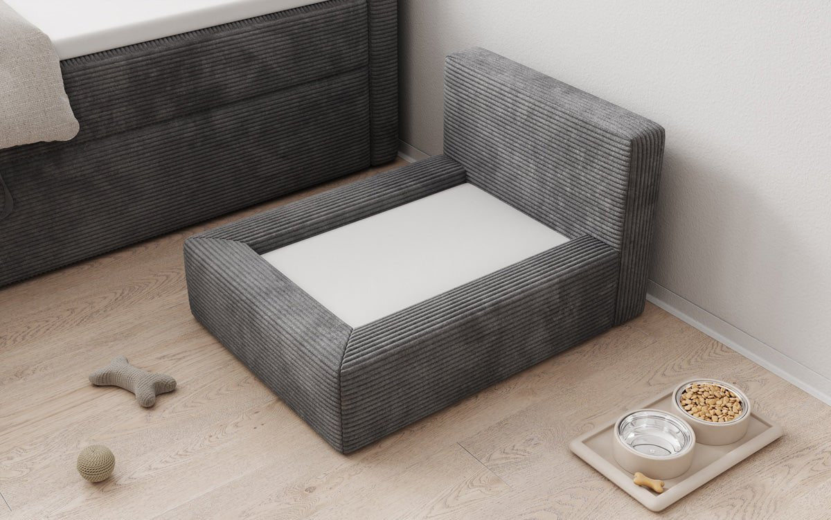 Dog bed LupoLounge 80 × 60 cm in Corduroy