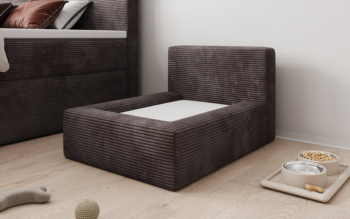 Dog bed LupoLounge 80 × 60 cm in Corduroy