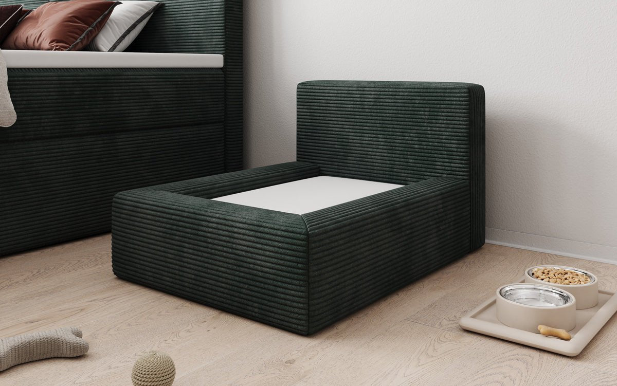 Dog bed LupoLounge 80 × 60 cm in Corduroy